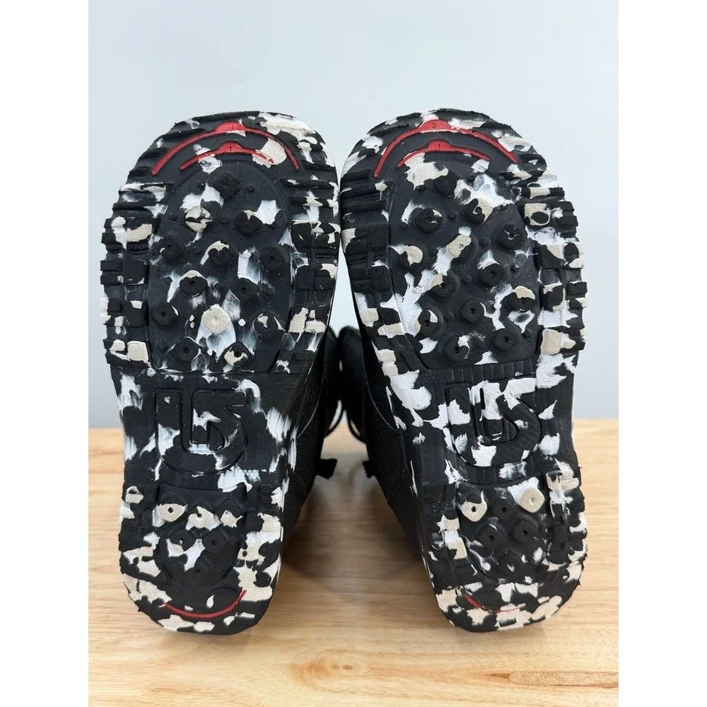 Burton Grom BOA Kids Snowboard Boots Black White 1K 15089102
